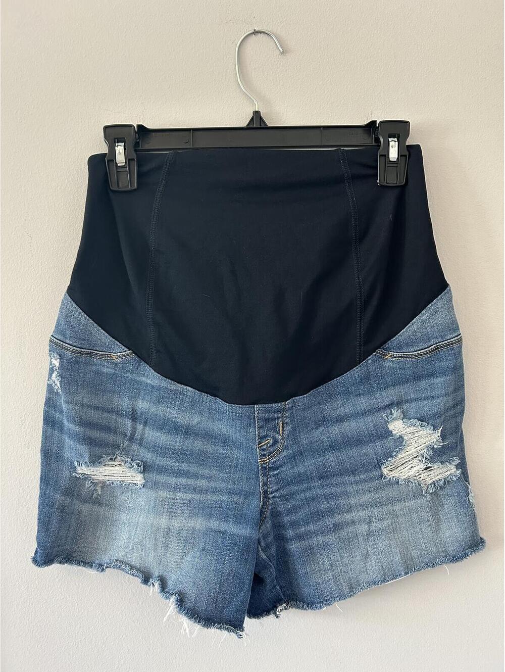 Isabel Maternity Jean Shorts Size 2